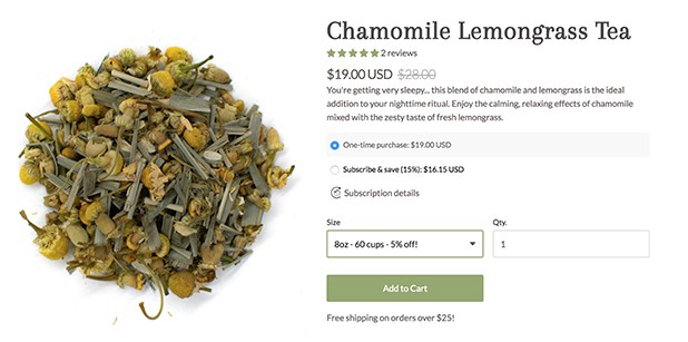 Chamomile Tea