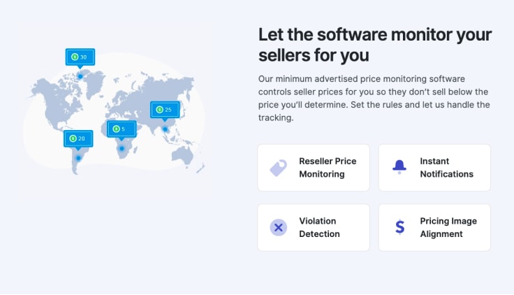 Unilateral Pricing and Map Monitoring