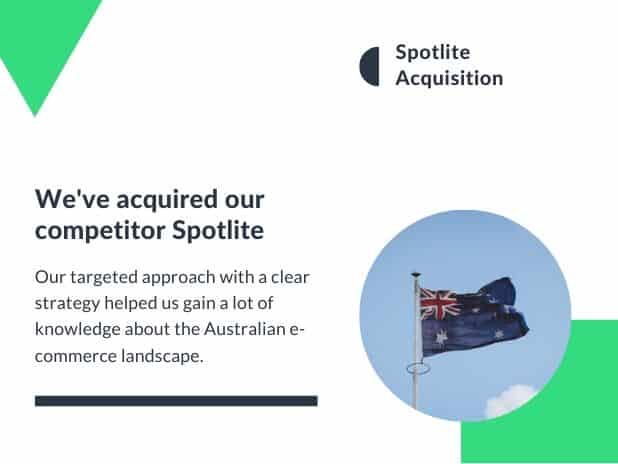 Spotlite acquisition