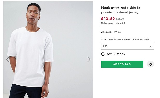 Regular Priced White Shirt